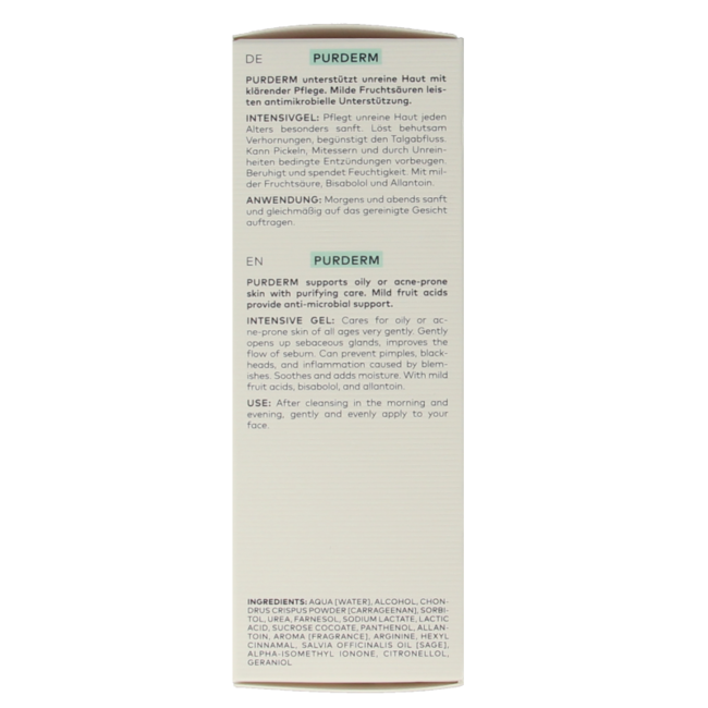 Purderm intensive gel bio 50ml