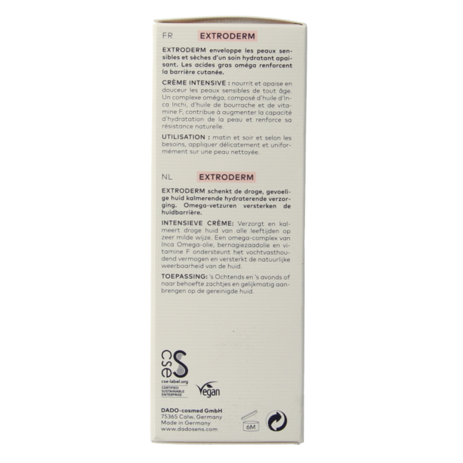 Extroderm intensive cream bio 50 Millilitre