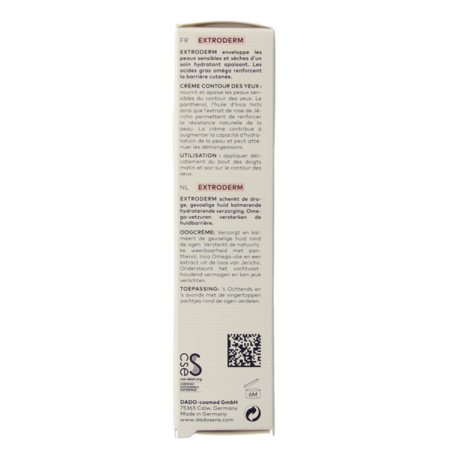 Extroderm eye cream 15 Millilitres