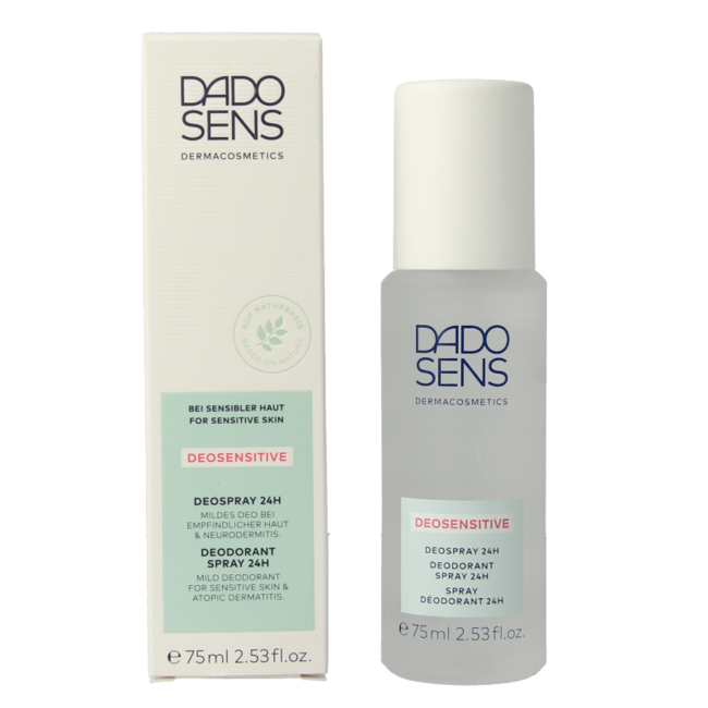 Deosensitive deodorant spray organic 75 Millilitres