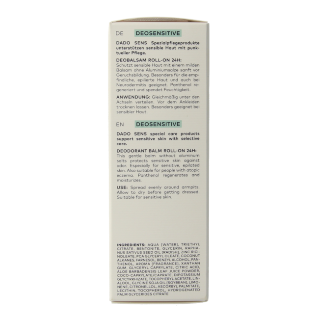 Bálsamo desodorante Deosensitive bio 50 mililitros