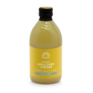 Mattisson Vinagre de sidra de manzana orgánico matcha limón bio 500 Mililitros