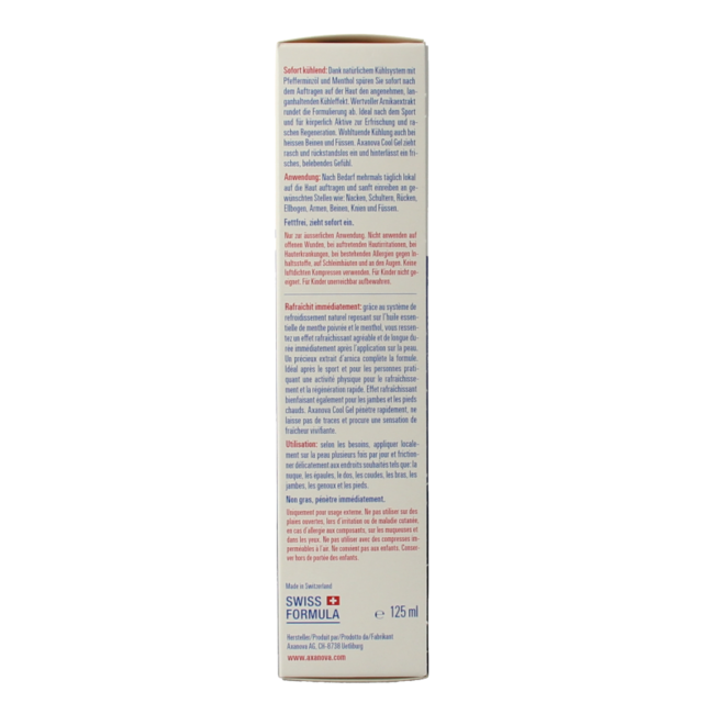 Cool gel 125 Millilitres