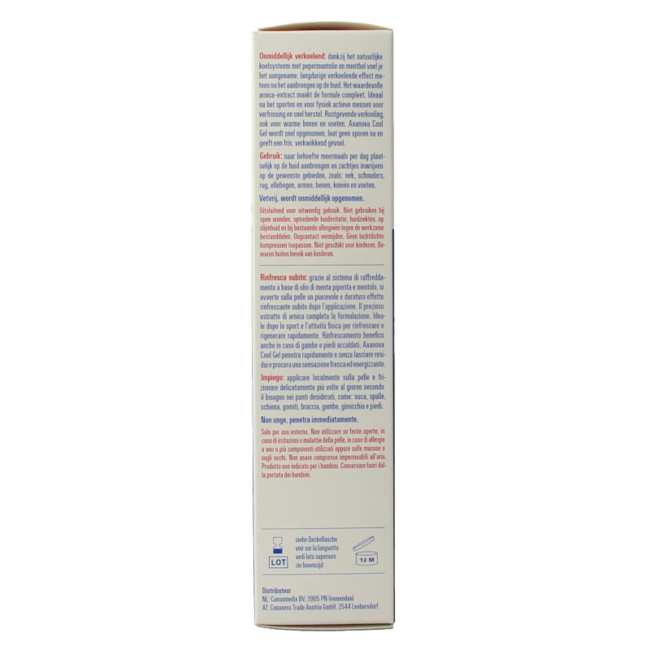 Cool gel 125 Millilitres