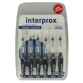 Interprox Super Interdentalbürsten konisch dunkelblau 6 Stück