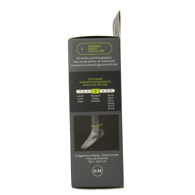 Performance ankle brace 1 piece