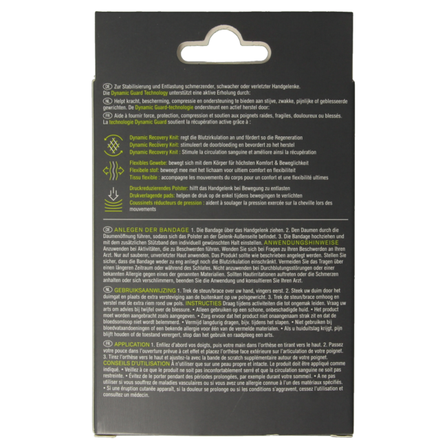 Tutore per Polso Performance, 1 Pezzo