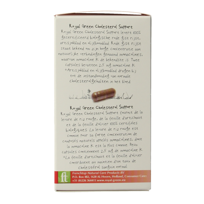 Wsparcie cholesterolu bio Royal Green 60 Kapsułek