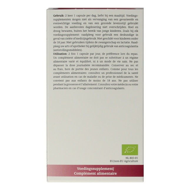 Blood pressure support bio 60 vegetarische Kapseln