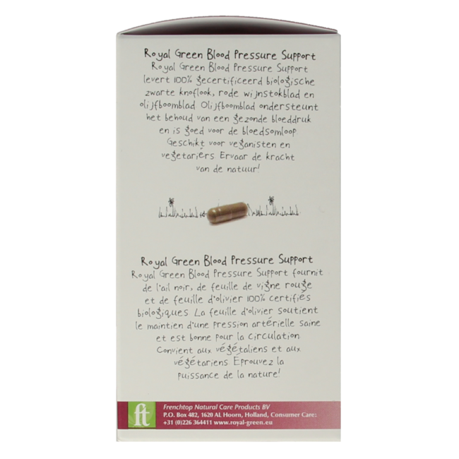 Blood pressure support bio 60 Cápsulas vegetarianas