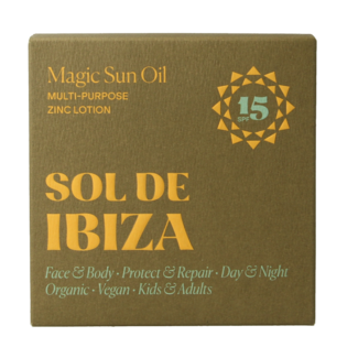 Sol De Ibiza Olejek do opalania ochronny i regenerujący SPF15 bio 100 mililitrów