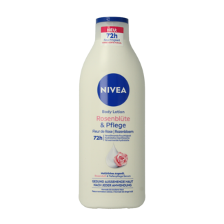 Nivea Loción corporal flor de rosa piel normal a seca 400 mililitros