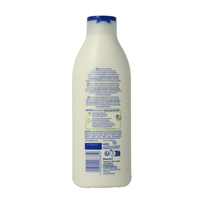 Loción corporal flor de rosa piel normal/seca 400 mililitros