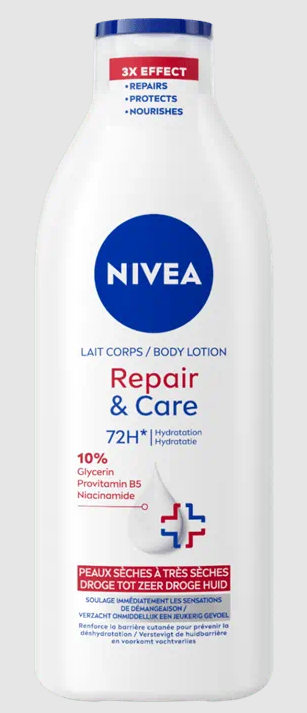 Nivea Loción corporal repair & care 400 mililitros