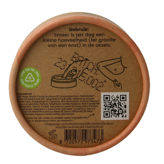 Deodorante tulipano rosa 45 Grammi