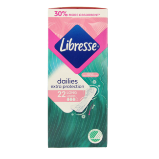 Libresse Panty liners extra protect long 22 pieces