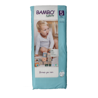 Bambo Couche bébé junior 5 12-18 kg 44 pièces