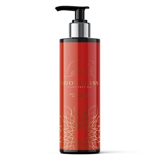 Bodygliss Aceite de masaje suave como la seda naranja roja 150 mililitros