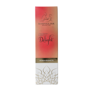 Bodygliss Olio da massaggio setoso Champagne e Fragola 150 Millilitri