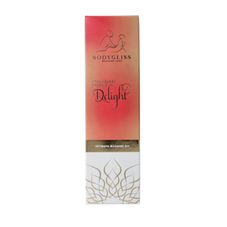 Bodygliss Silky soft Massageöl Champagner Erdbeere 150 ml