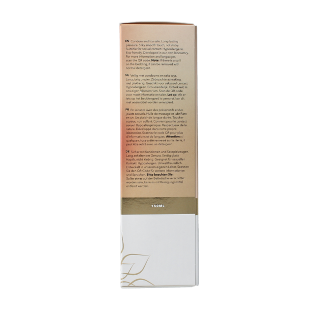 Silky soft massageolie champagne strawberry 150 Milliliter