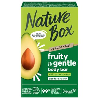 Nature Box Jabón corporal sólido de aguacate 100 g