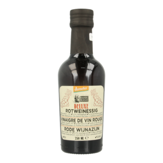 Amanprana Deluxe Rotweinessig Bio 250 Milliliter