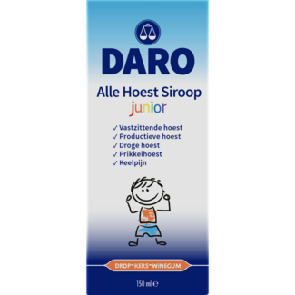 Daro Alle hoest siroop junior 150 Milliliter