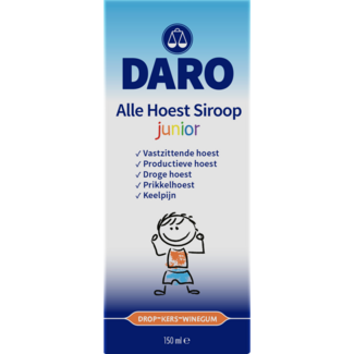 Daro Daro All Cough Syrup Junior 150ml