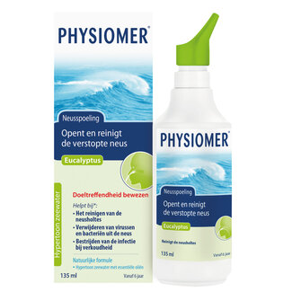 Physiomer Nasal Rinse Eucalyptus 135 Millilitres