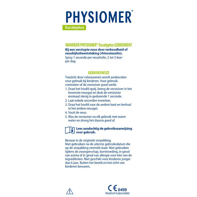 Spray Nasale Eucalipto 135 Millilitri