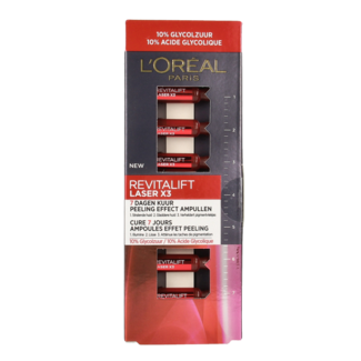 L'Oreal Paris Ampolle Revitalift Laser X3 Effetto Peeling 7 Ampolle