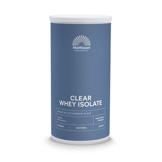Mattisson Clear whey isolate 400 Gram