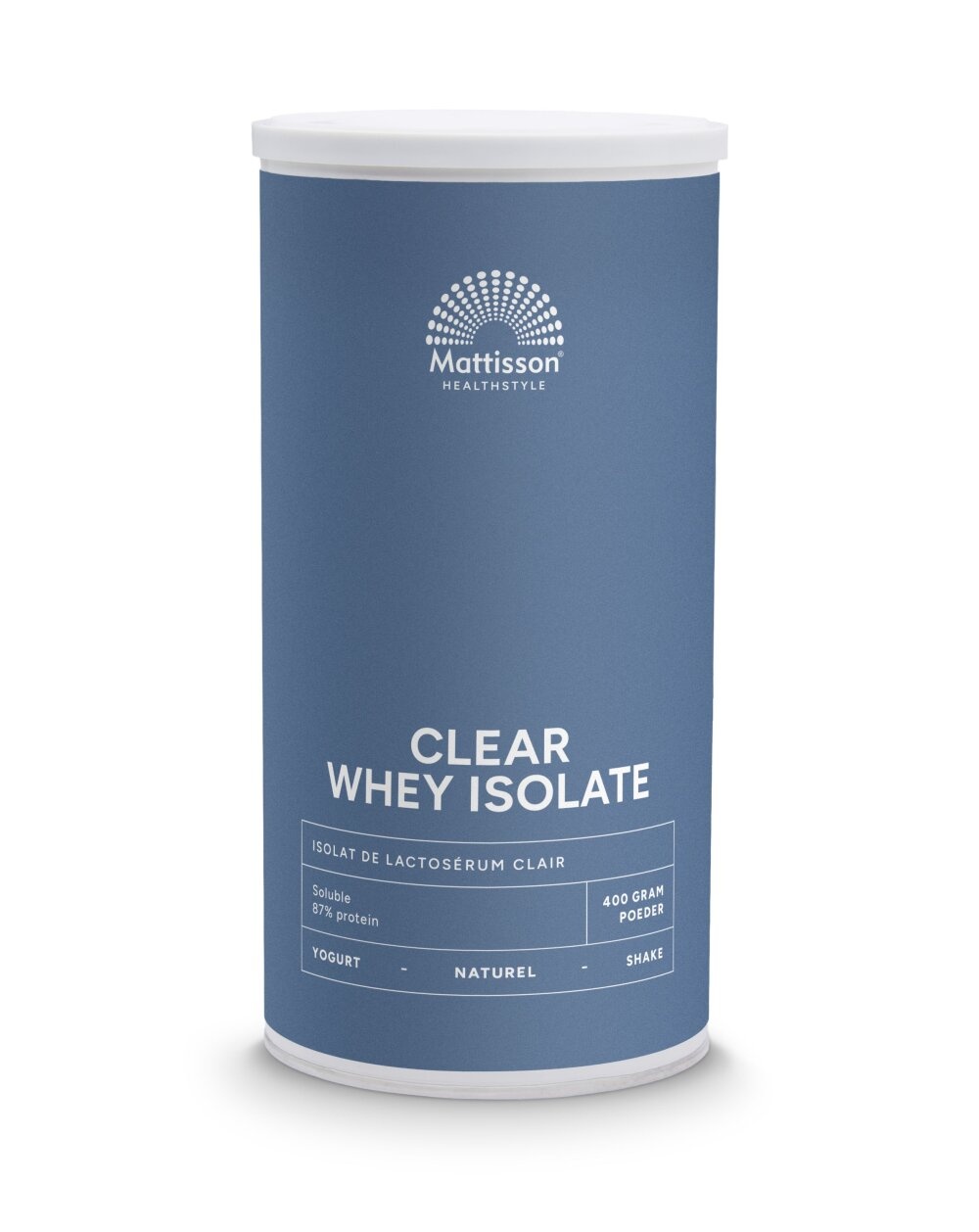 Mattisson Clear Whey Isolate 400g - Proteine Pure per Sportivi