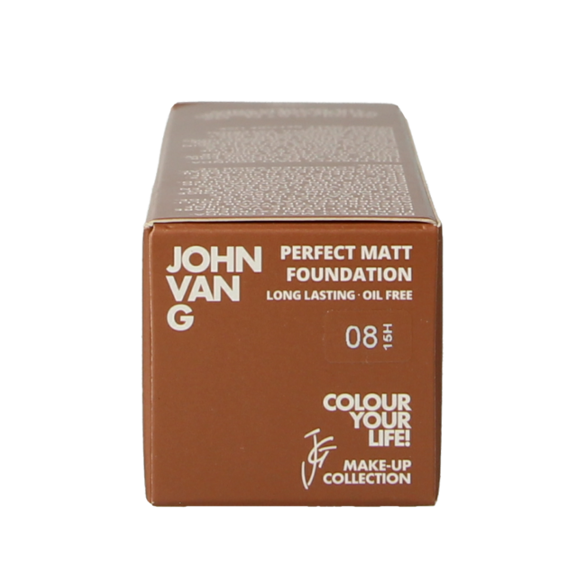 John van G Perfect Matt Foundation Long-Lasting Oil-Free 08 20ml