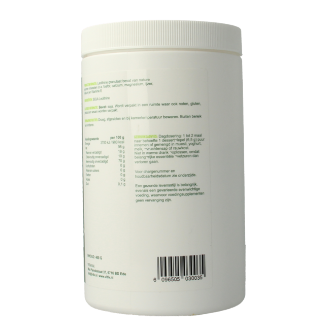 Lécithine en granulés 98 % 400 g