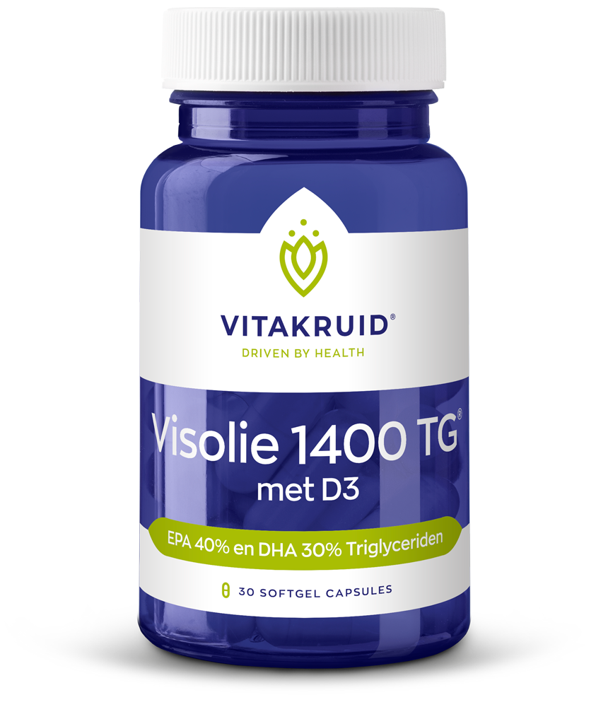 Vitakruid Olio di Pesce 1400 TG D3 | Omega-3 Alta Dose