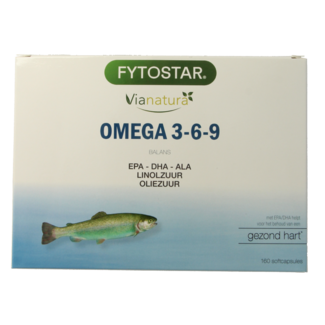 Fytostar Vianatura Omega 3-6-9 160 Kapsułek