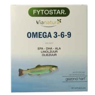 Fytostar Vianatura Omega 3-6-9 80 Capsule