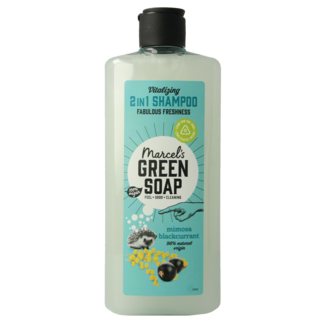 Marcel's Green Soap Shampoo & conditioner 2-in-1 mimosa & blackcurrant 300ml