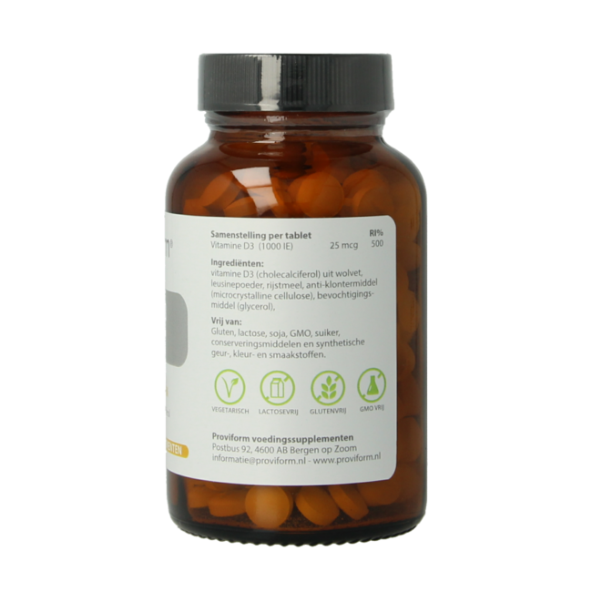 Vitamin D3 25 mcg (1000 IU) 300 Tablets
