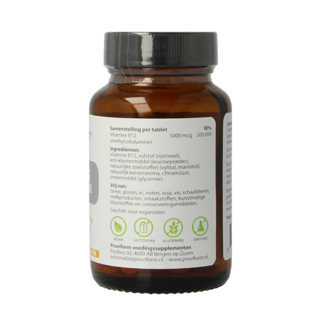 Vitamin B12 5000 µg Methylcobalamin 120 Lutschtabletten