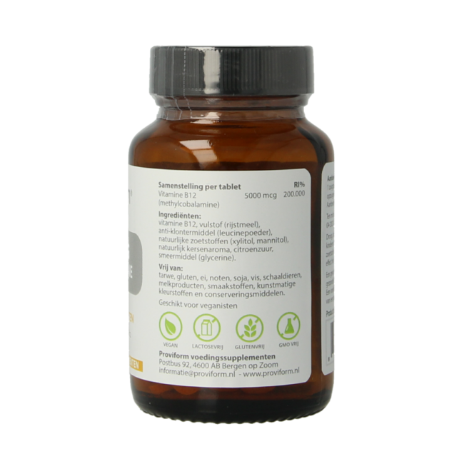 Vitamin B12 5000mcg Methylcobalamin 120 Lutschtabletten