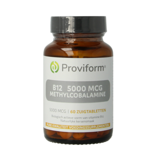 Proviform Witamina B12 5000mcg metylokobalamina 60 tabletek do ssania