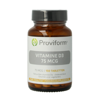 Proviform Vitamina D3 75 mcg 150 Comprimidos