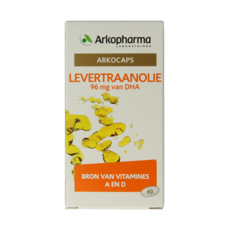 Arkocaps Cod Liver Oil 60 Capsules