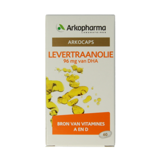 Arkocaps Lebertranöl 60 Kapseln