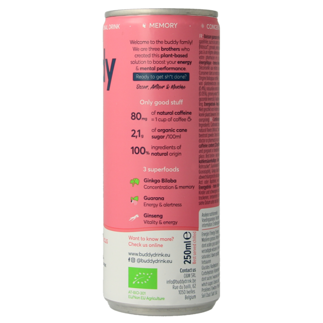 Bevanda melograno e ibisco bio 250 Millilitri