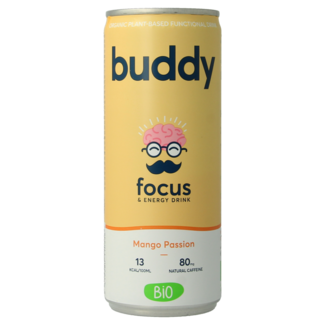 Buddy Drink mango passion organic 250 Millilitres