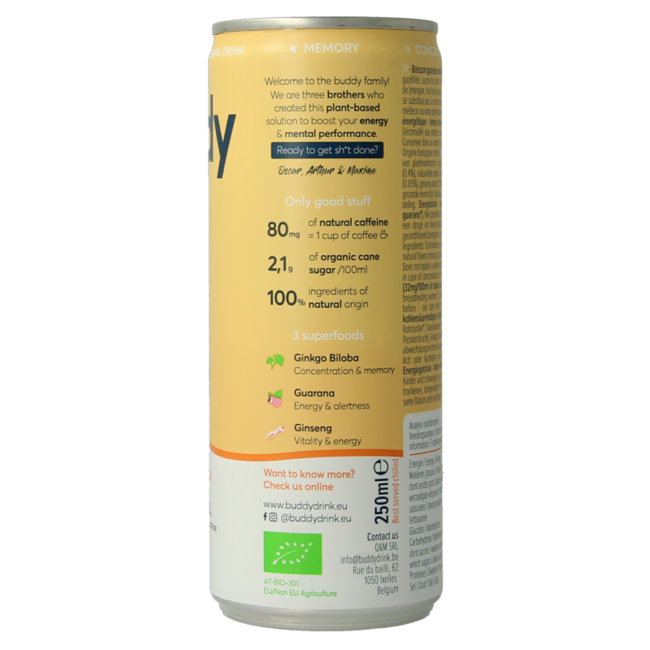 Drink mango passion bio 250 Milliliter